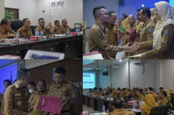 Bupati Algafry Pimpin Rakor Kebijakan Pembangunan Pemkab Bateng