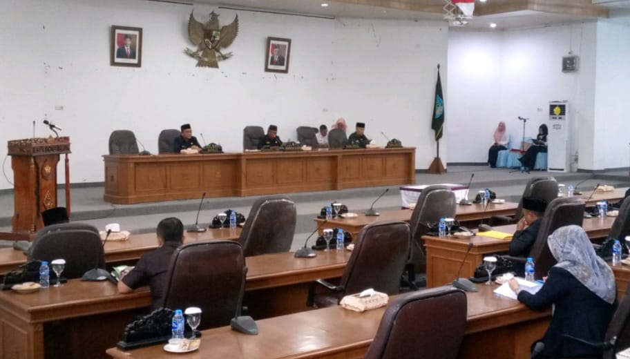 DPRD Bangka Gelar Paripurna Penyampaian KUA dan PPAS Ta 2024