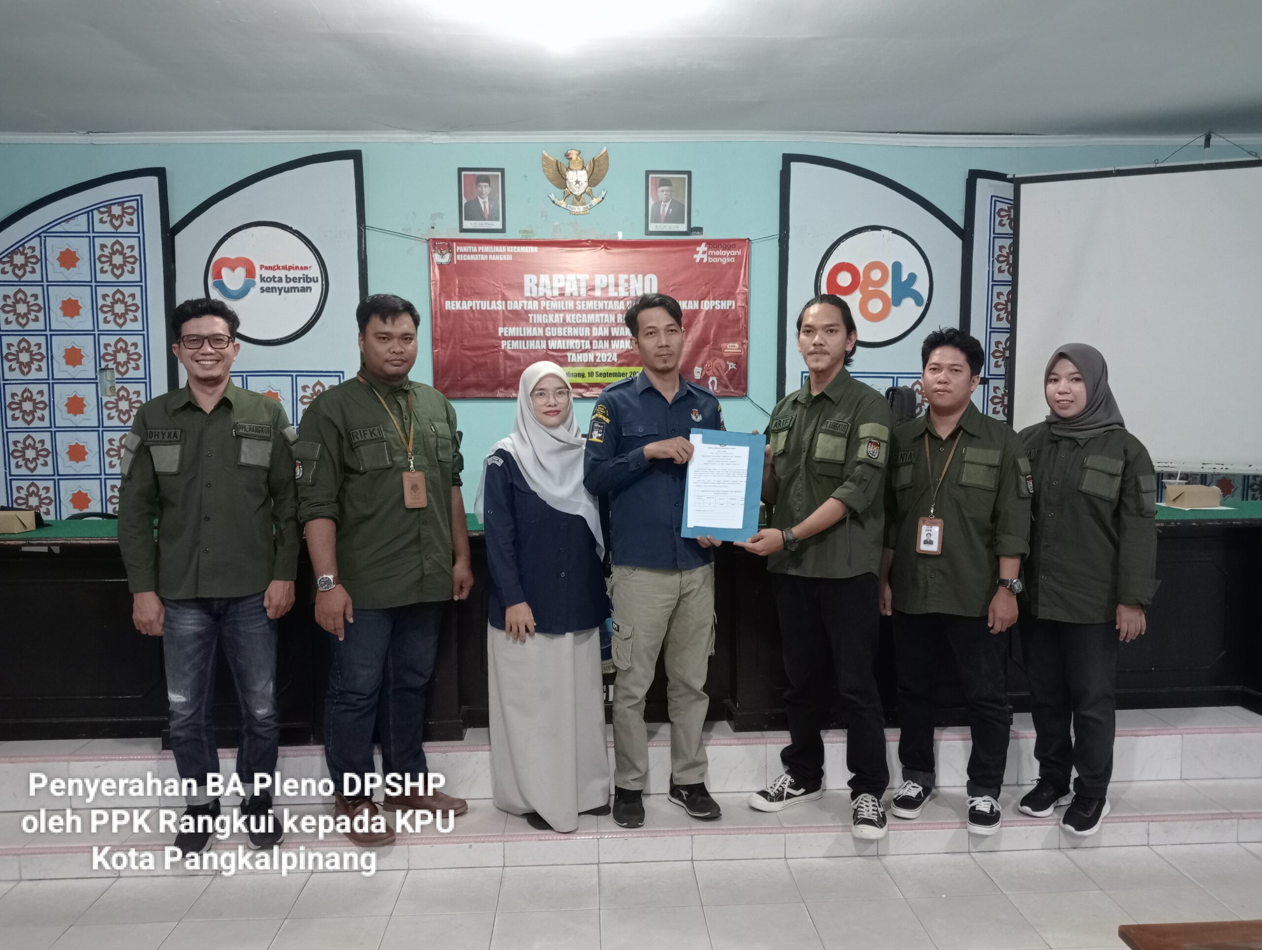 DPSHP Kecamatan Rangkui Sebanyak 27.314 Pemilih