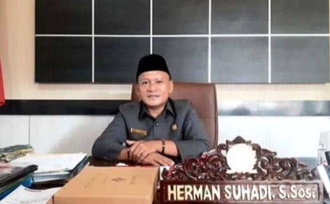 Ketua DPRD Herman Suhadi : Ekonomi Babel Kurang Menguntungkan, Imbasnya PAD Turun