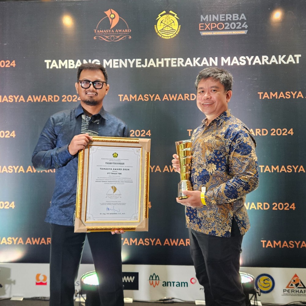 PT Timah Berhasil Raih Penghargaan Tamasya Award