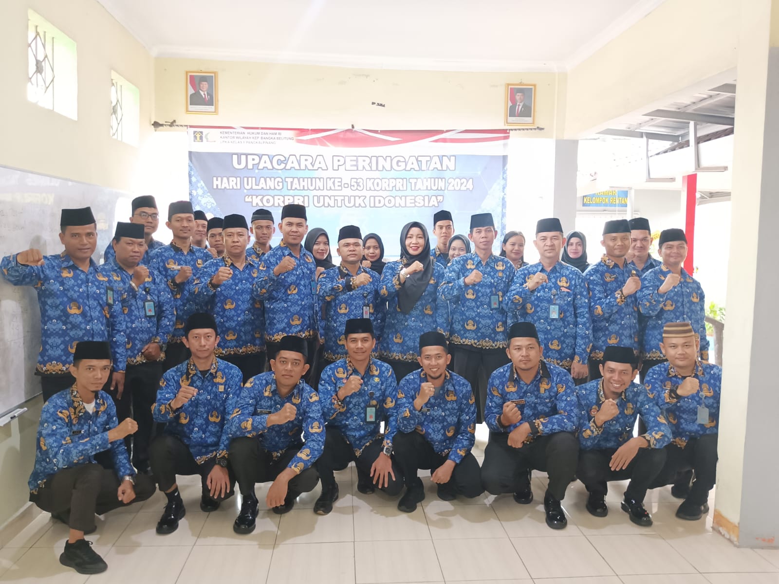 LPKA Pangkalpinang Gelar Upacara HUT ke-53 Korpri 2024