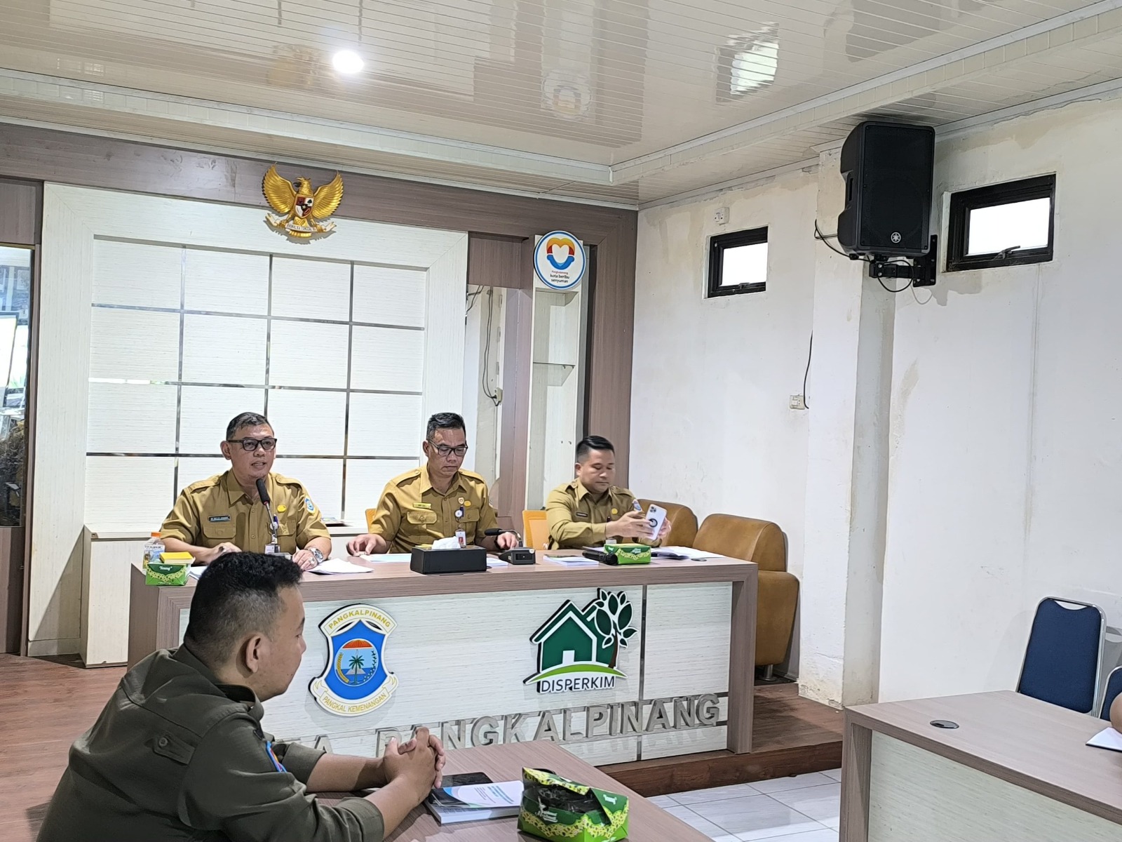 Sekda Mie GO Hadiri FGD Penyusunan Peraturan Walikota Pangkalpinang