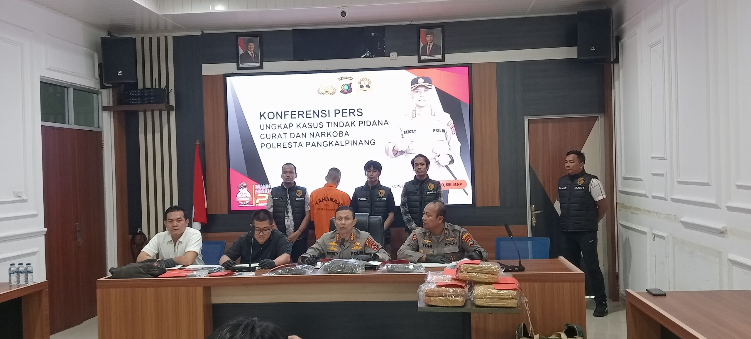 Kombes Pol Gatot: Motif Tersangka Mencuri Kabel Untuk Kebutuhan Sehari-hari dan Membeli Narkoba