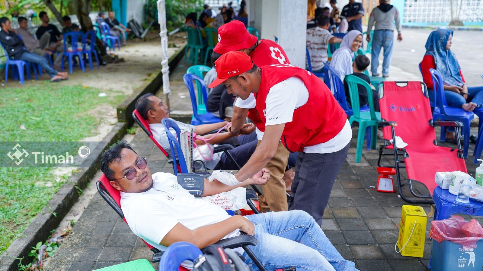 Kolaborasi PT Timah dan PMI, Wujudkan Kepedulian Lewat Aksi Kemanusiaan