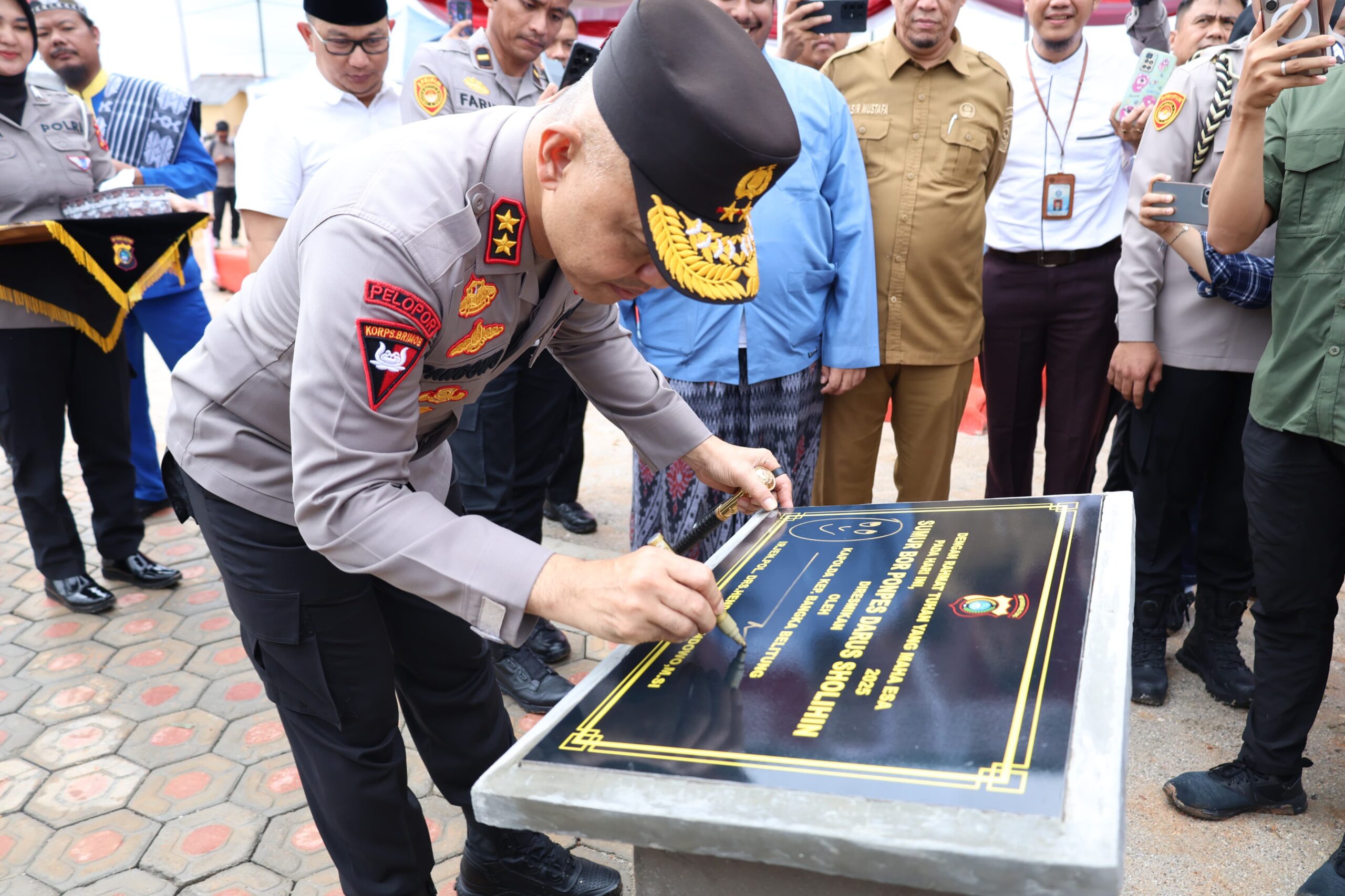 Polda Babel Kembali Resmikan Pembangunan Sumur Bor, Irjen Pol Hendro: Wujud Polri Untuk Masyarakat