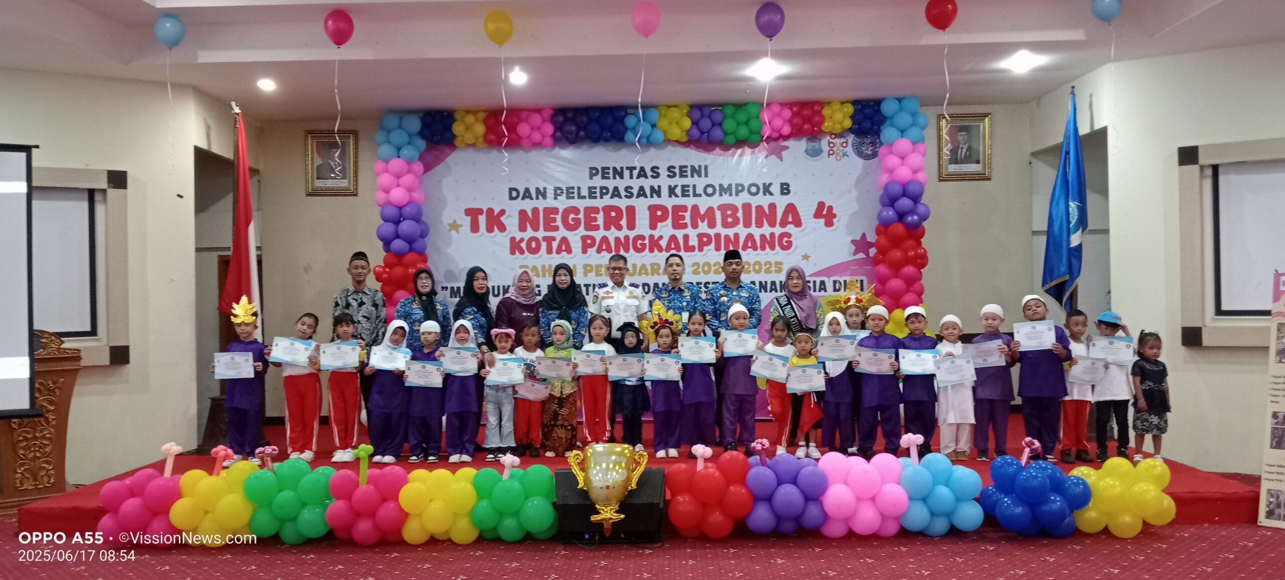 Subekti Apresiasi Tenaga Pendidik yang Sudah Sabar Dalam Mendidik Anak Usia Emas