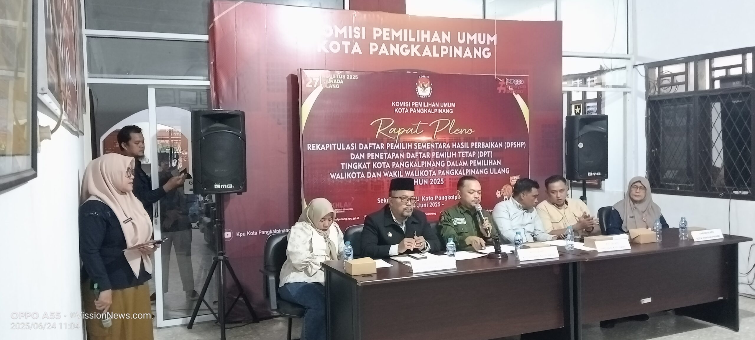 KPU Pangkalpinang Tetapkan Jumlah DPT Sebanyak 169.016 Pemilih