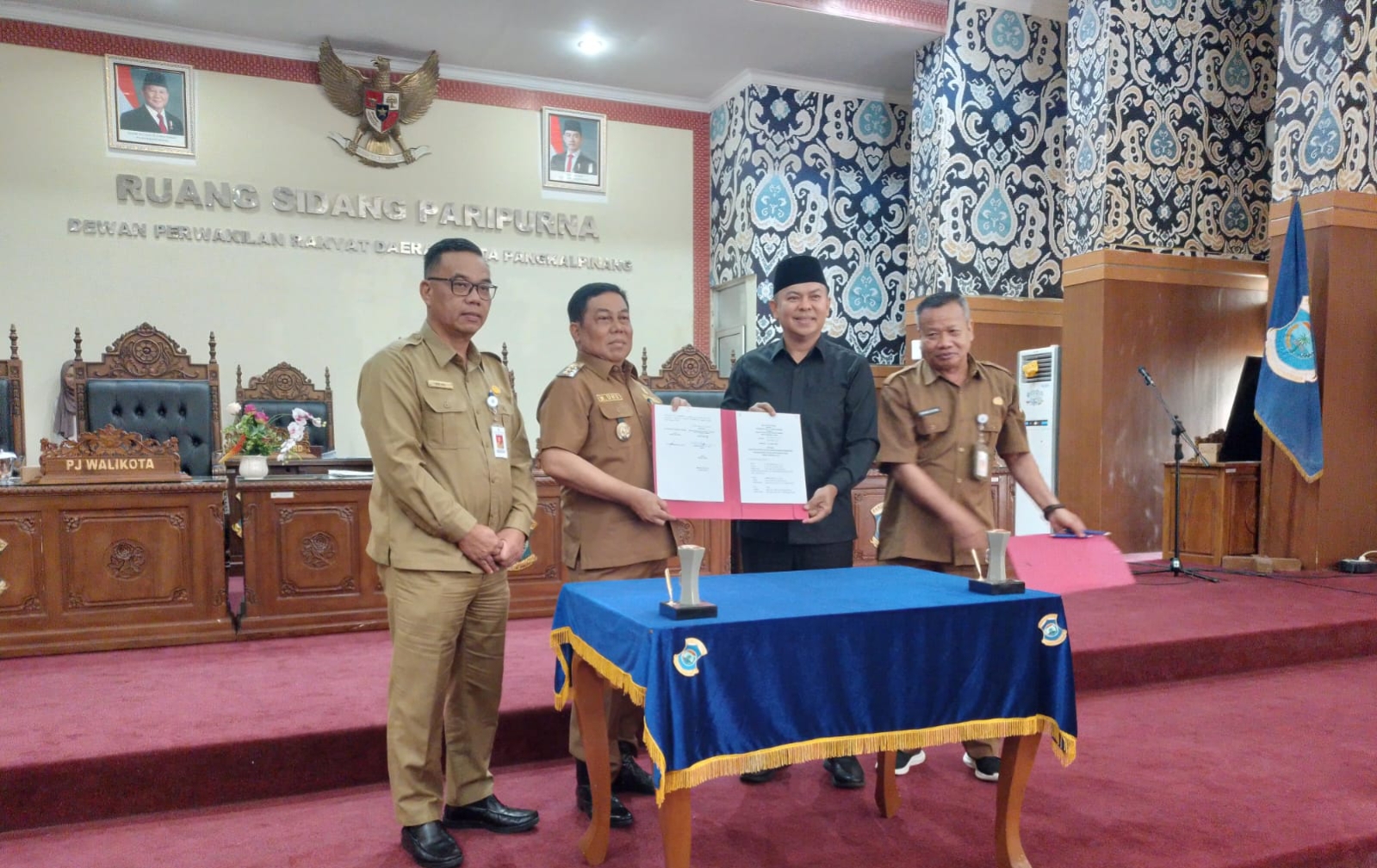 Pemkot dan DPRD Pangkalpinang Tandatangani Nota Kesepakatan Terhadap Perubhan KUA-PPAS Ta 2025
